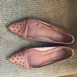 Corso Como leather flats, size 7. All leather inside and out breathable.